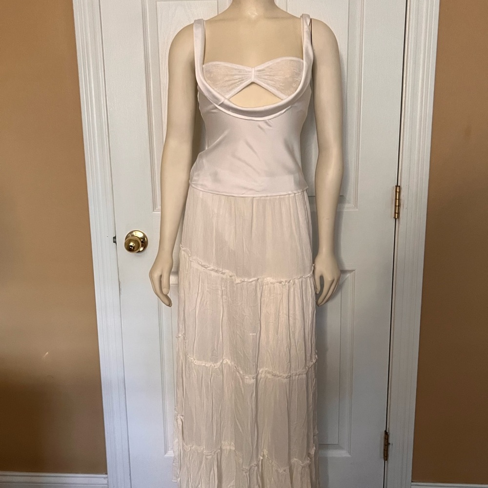 Lioness white Draped Cowl Front Tank Top - Picture 11 of 16